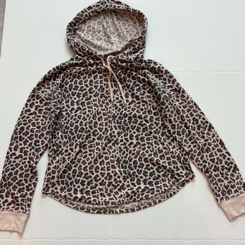 Victoria’s Secret Glow Waffle Leopard Print Sleep Pajama Shorts Size Small - Picture 4 of 7